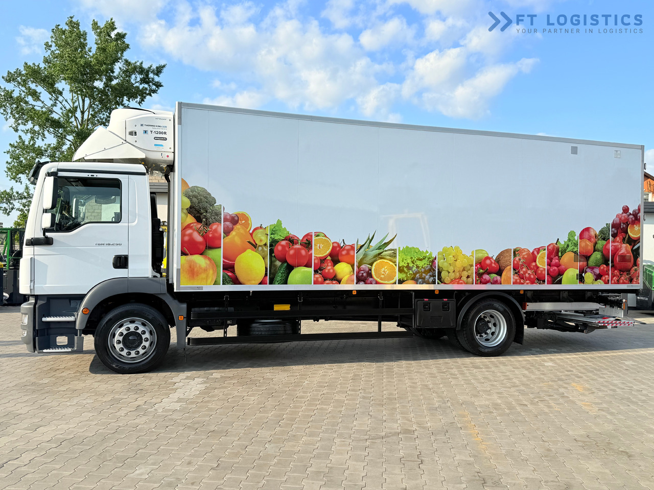 MAN TGM 18.290 / THERMOKING T-1200R / BI-TEMPERATURE / 19 PALLETS / 90% TYRES / EXCELLENT CONDITION / DHOLLANDIA TAIL LIFT / SIDE DOOR / PAYLOAD 8,220 KG - Camion frigorifique: photos 3 MAN TGM 18.290 / THERMOKING T-1200R / BI-TEMPERATURE / 19 PALLETS / 90% TYRES / EXCELLENT CONDITION / DHOLLANDIA TAIL LIFT / SIDE DOOR / PAYLOAD 8,220 KG - Camion frigorifique: photos 3