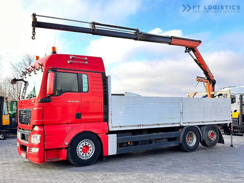 MAN TGX 26.480 Ciężarówka burtowa MAN TGX 26.480 6X2 / PALFINGER PK9002-EH B Crane / 80% Michelin Tire Dodać do ulubionych - Camion grue: photos 1 MAN TGX 26.480 Ciężarówka burtowa MAN TGX 26.480 6X2 / PALFINGER PK9002-EH B Crane / 80% Michelin Tire Dodać do ulubionych - Camion grue: photos 1