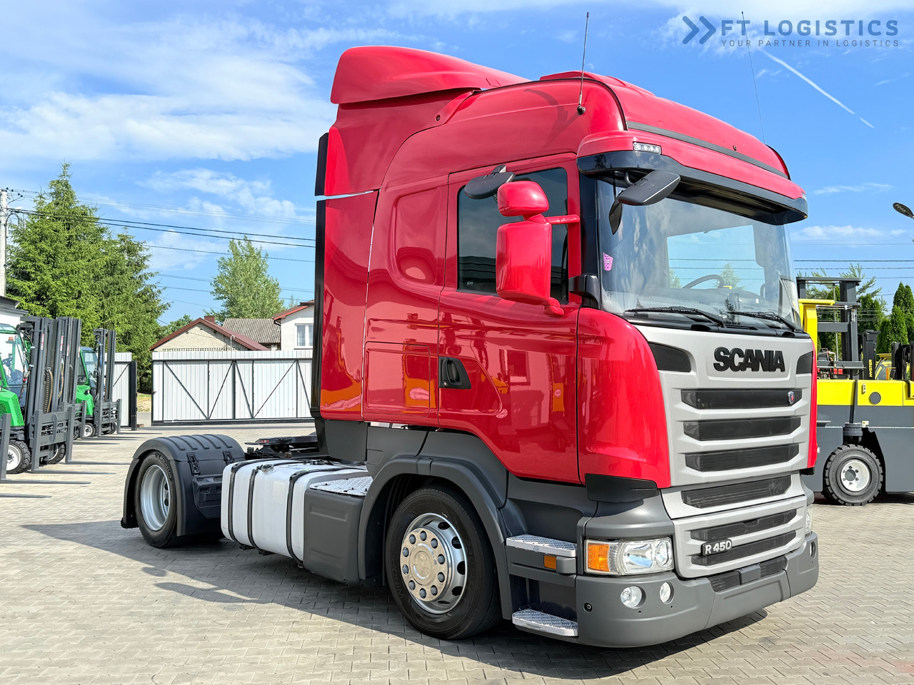 Tracteur routier SCANIA R450 / LOW-DECK / RETARDER / 1200L FUEL TANKS / TWO BEDS / 80% TYRES / FRIDGE / PARKING AIR CONDITIONING / WEBASTO / EXCELLENT CONDITION: photos 16