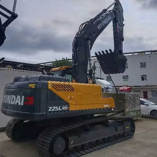 Hyundai Digger 225lvs Second Hand Korea Made High Performance Machine Hyundai Excavator for Sale - Pelle sur chenille: photos 4 Hyundai Digger 225lvs Second Hand Korea Made High Performance Machine Hyundai Excavator for Sale - Pelle sur chenille: photos 4