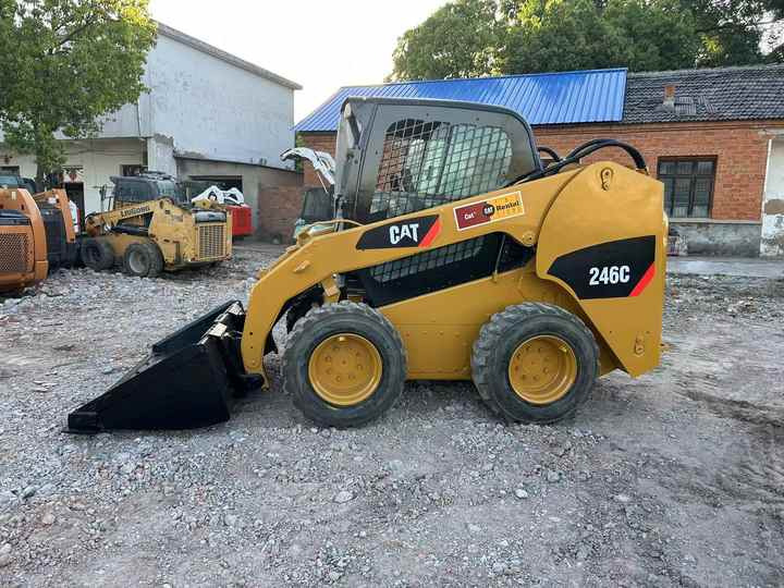 Used Original Caterpillar 246c Skid Steer Loader for Sale - Mini chargeuse: photos 5 Used Original Caterpillar 246c Skid Steer Loader for Sale - Mini chargeuse: photos 5