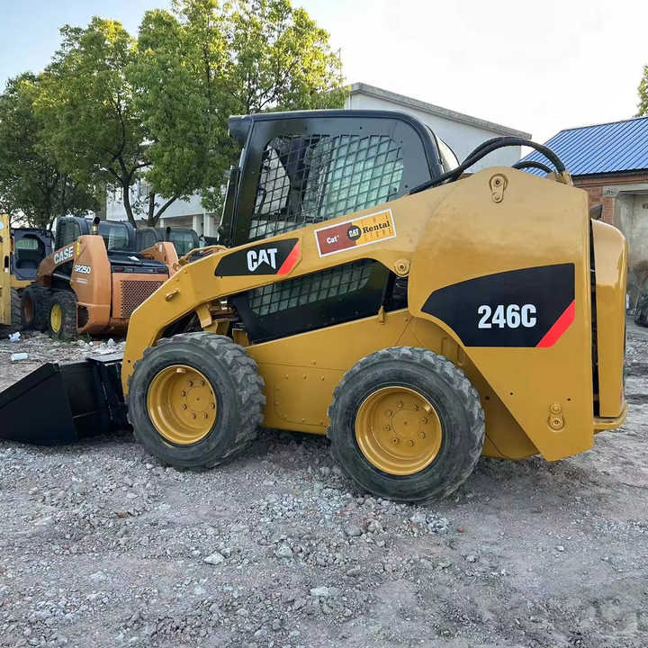 Used Original Caterpillar 246c Skid Steer Loader for Sale - Mini chargeuse: photos 1 Used Original Caterpillar 246c Skid Steer Loader for Sale - Mini chargeuse: photos 1