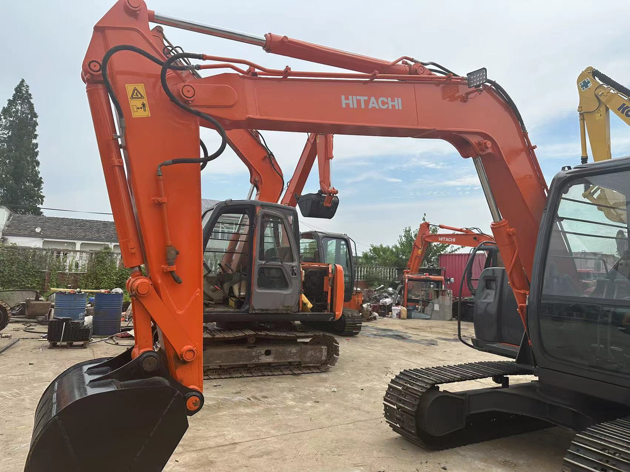 Second-hand excavator HITACHI ZX70 mini - Pelle: photos 5 Second-hand excavator HITACHI ZX70 mini - Pelle: photos 5