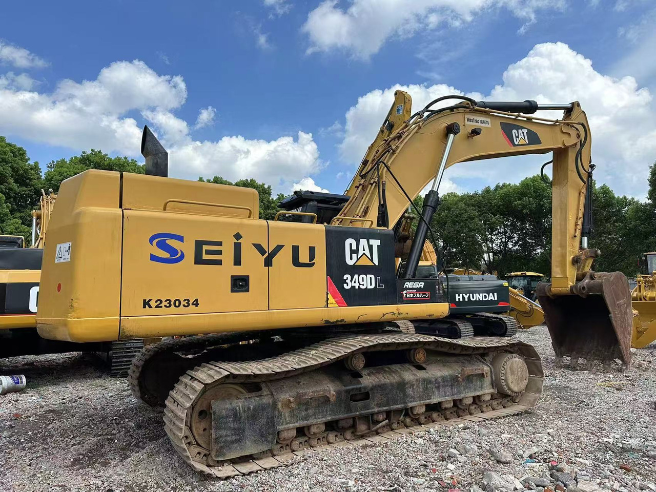 CATERPILLAR 349D - Pelle sur chenille: photos 1 CATERPILLAR 349D - Pelle sur chenille: photos 1