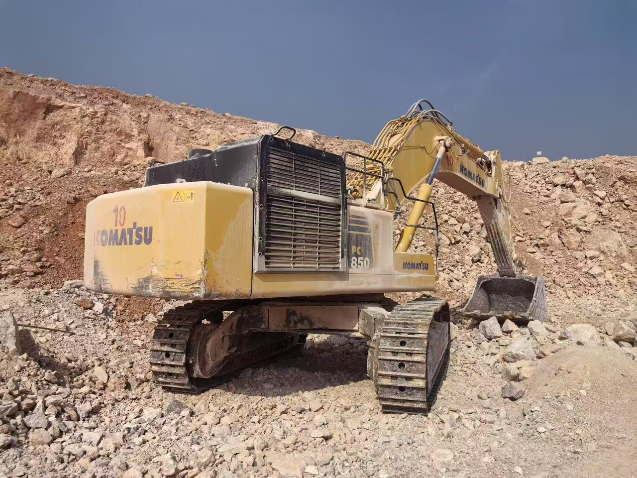 KOMATSU PC850 - Pelle sur chenille: photos 1 KOMATSU PC850 - Pelle sur chenille: photos 1