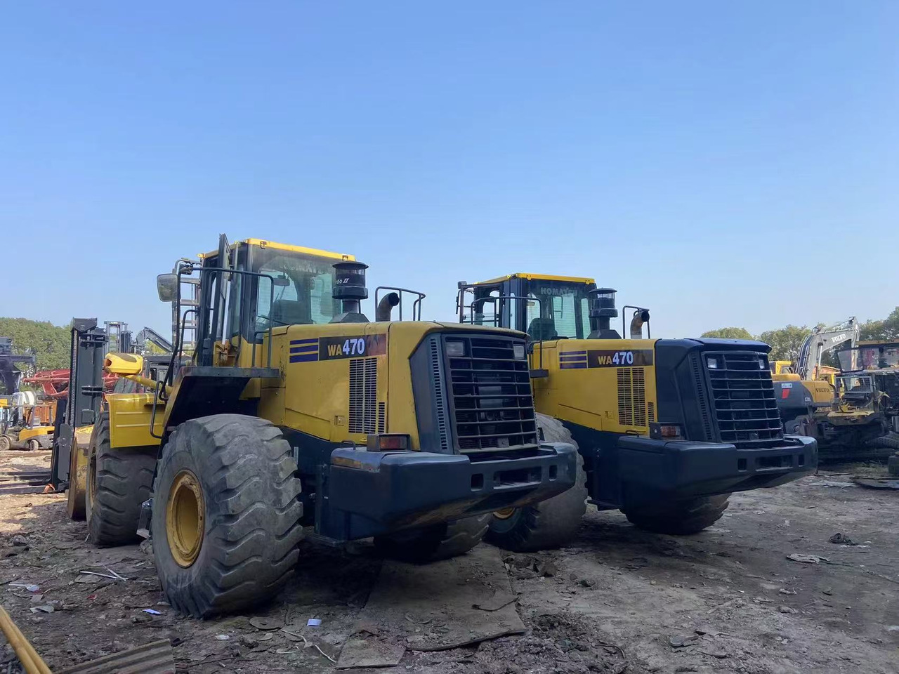 KOMATSU WA470-6 - Chargeuse sur pneus: photos 3 KOMATSU WA470-6 - Chargeuse sur pneus: photos 3