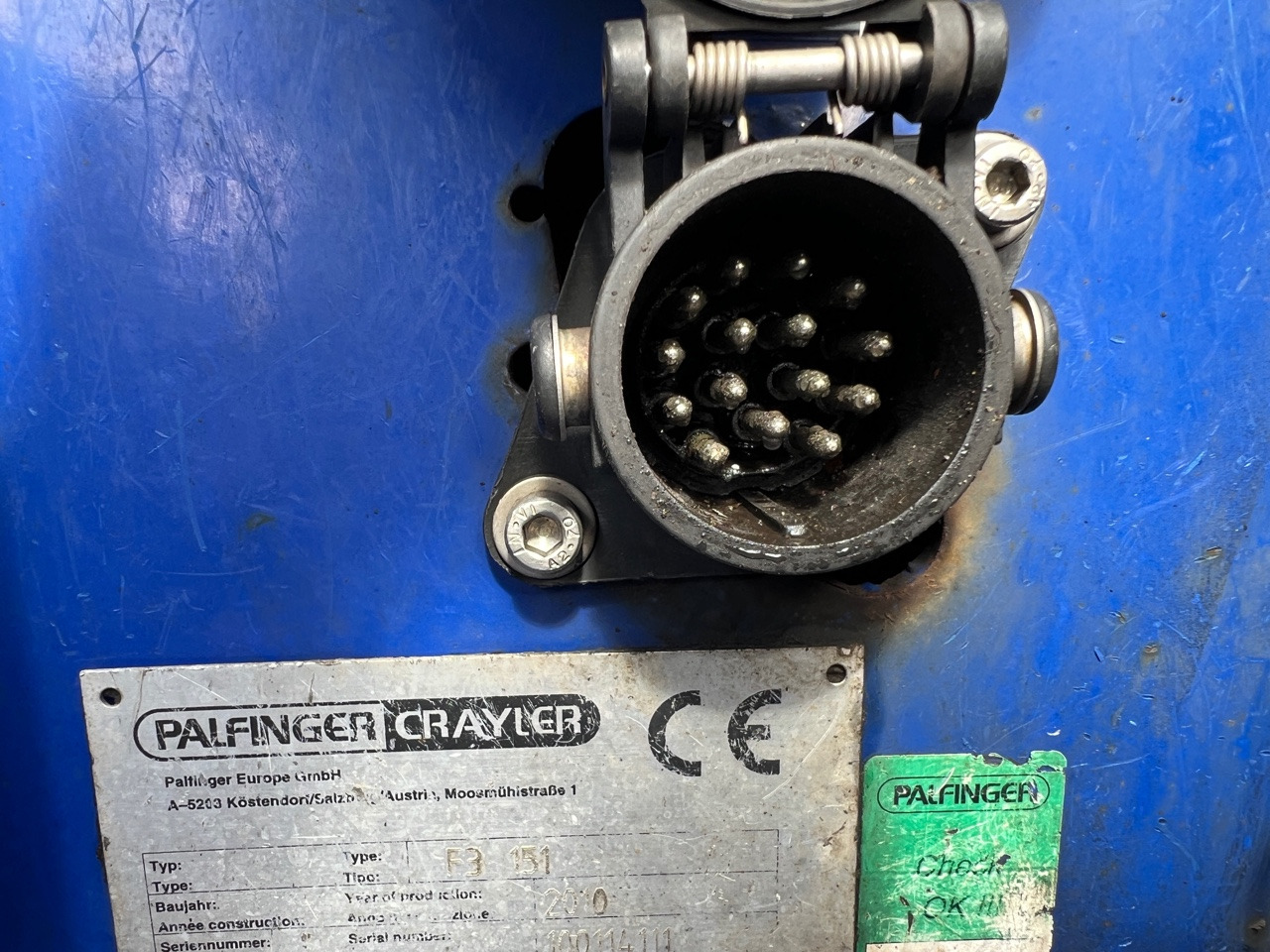 Chariot embarqué PALFINGER CRAYLER PALFINGER CRAYLER F3 151: photos 28