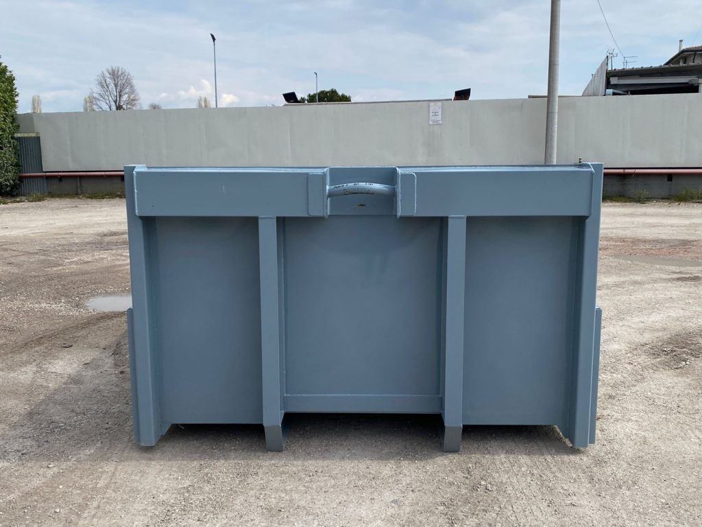 CONTAINER NUOVO A PIANALE CON PIANTONI RIMOVIBILI - Benne ampliroll: photos 4 CONTAINER NUOVO A PIANALE CON PIANTONI RIMOVIBILI - Benne ampliroll: photos 4