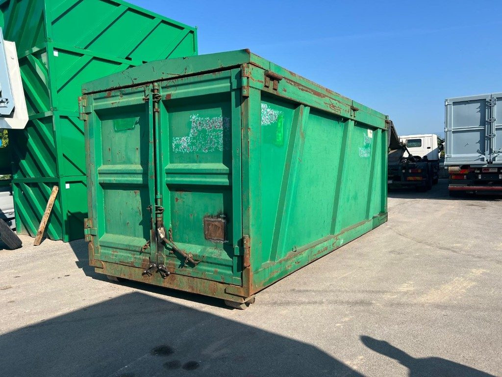 CONTAINER SCARRABILE USATO CON COPERCHIO - Benne ampliroll: photos 3 CONTAINER SCARRABILE USATO CON COPERCHIO - Benne ampliroll: photos 3