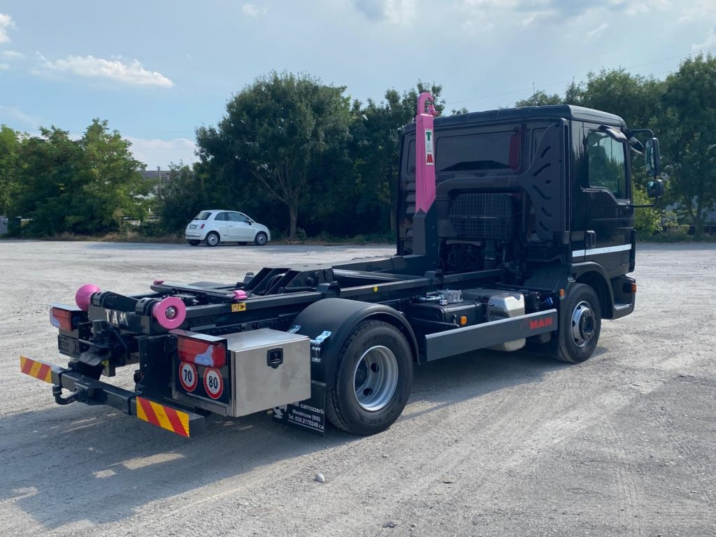 Camion ampliroll MAN TGL 12.220 CON SCARRABILE NUOVO: photos 7