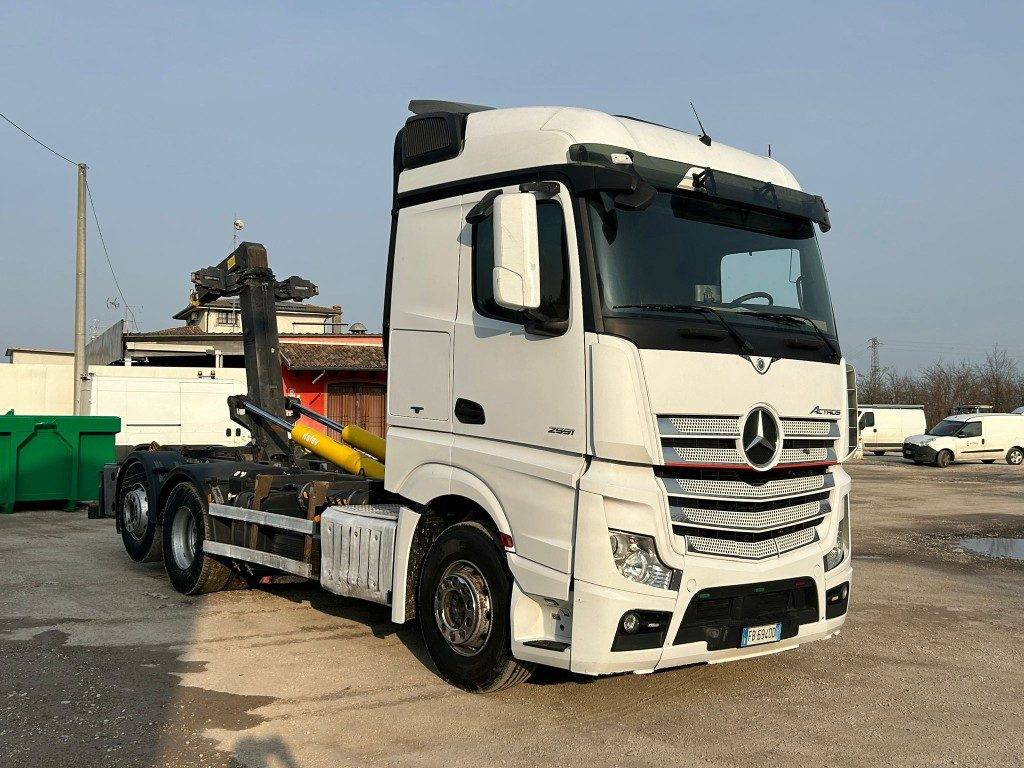 Camion ampliroll MERCEDES ACTROS 25.51 SCARRABILE: photos 10
