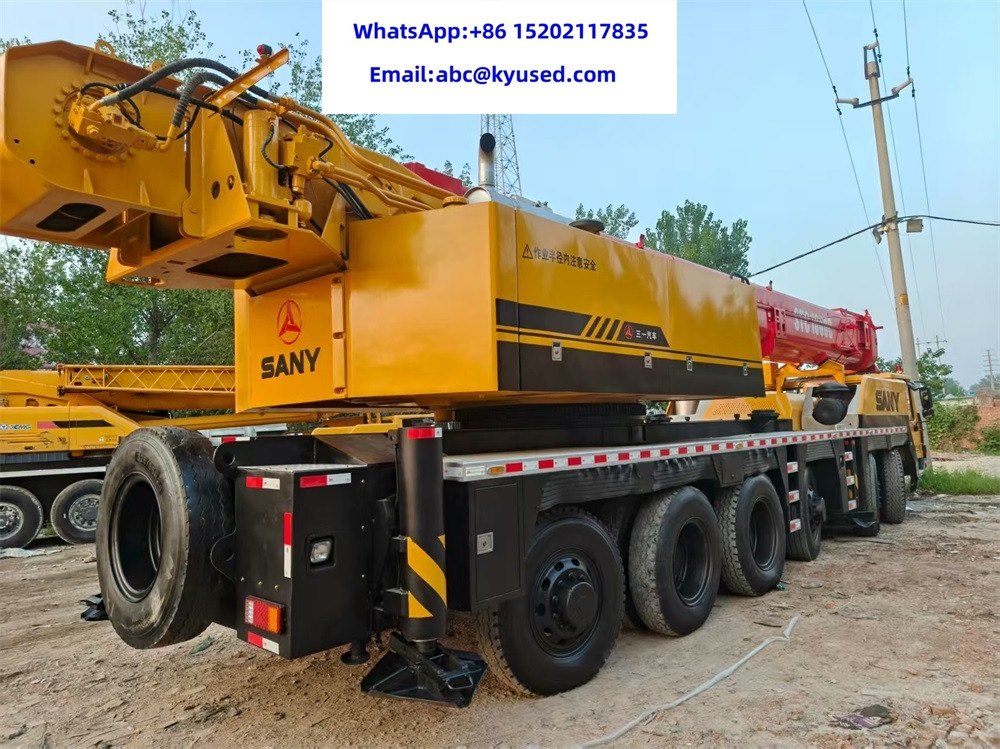 SANY STC1000 STC800 STC750 STC500 STC250 STC350 25TON 35TON 50TON 70TON 75TON 80TON 100TON - Grue mobile: photos 3 SANY STC1000 STC800 STC750 STC500 STC250 STC350 25TON 35TON 50TON 70TON 75TON 80TON 100TON - Grue mobile: photos 3