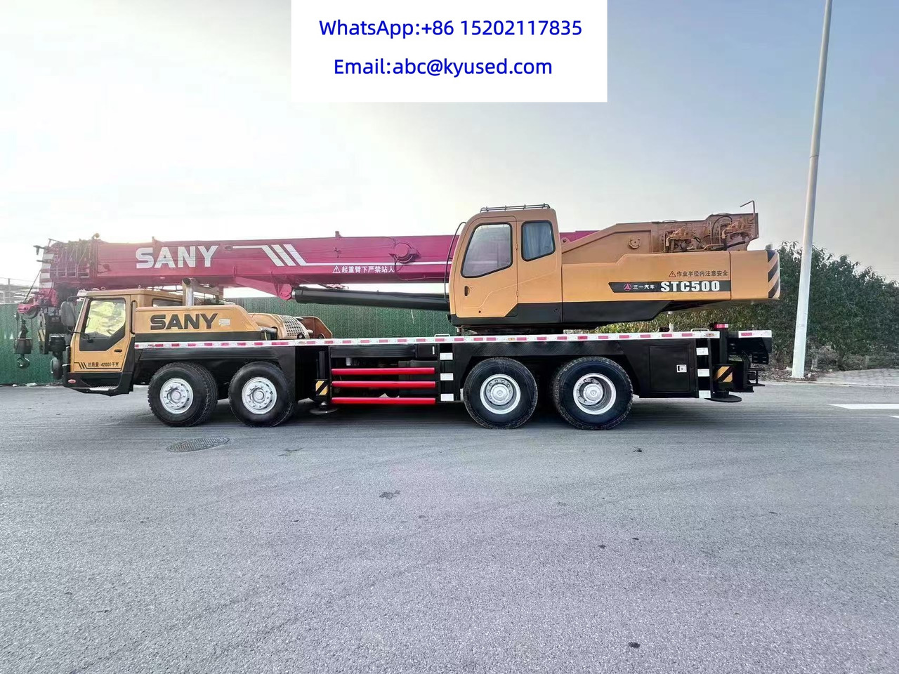 SANY STC500 - Grue mobile: photos 4 SANY STC500 - Grue mobile: photos 4