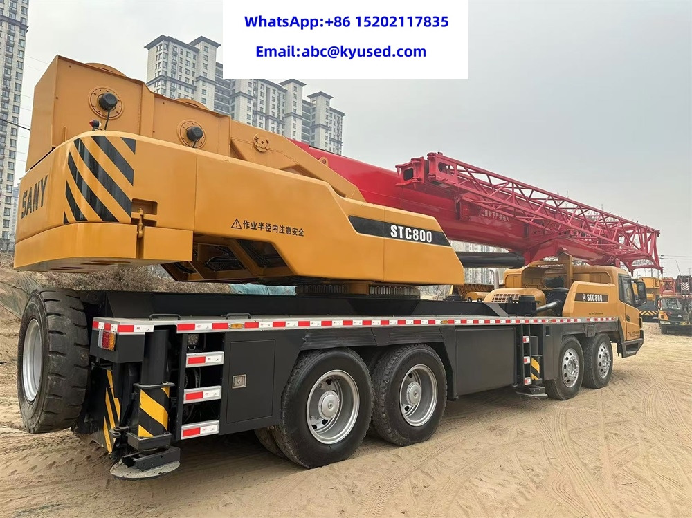 SANY STC750 STC800 STC500 STC250 25ton 50ton 75ton 80ton - Grue mobile: photos 4 SANY STC750 STC800 STC500 STC250 25ton 50ton 75ton 80ton - Grue mobile: photos 4