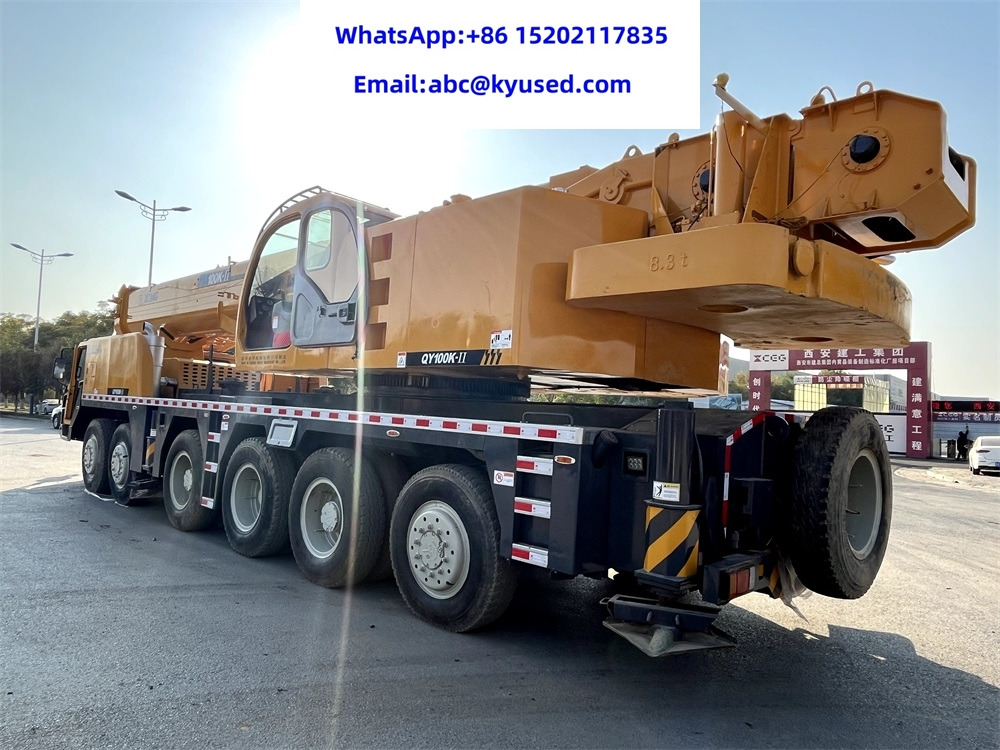 XCMG QY100K XCT100 100Ton crane - Grue mobile: photos 4 XCMG QY100K XCT100 100Ton crane - Grue mobile: photos 4
