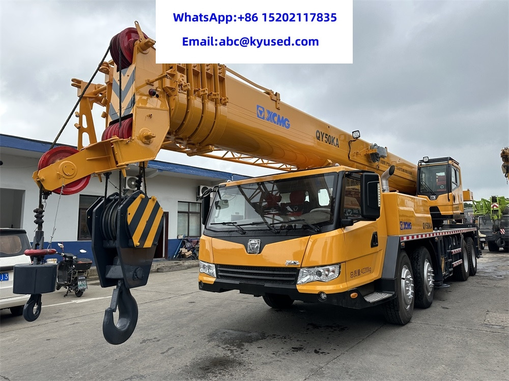 XCMG QY50KA QY50KC XCT50 QY50K QY70KA QY70KC QY70K XCT70 XCT25 QY25K5C 25TON 50TON 30TON 70TON 80TON - Grue mobile: photos 2 XCMG QY50KA QY50KC XCT50 QY50K QY70KA QY70KC QY70K XCT70 XCT25 QY25K5C 25TON 50TON 30TON 70TON 80TON - Grue mobile: photos 2