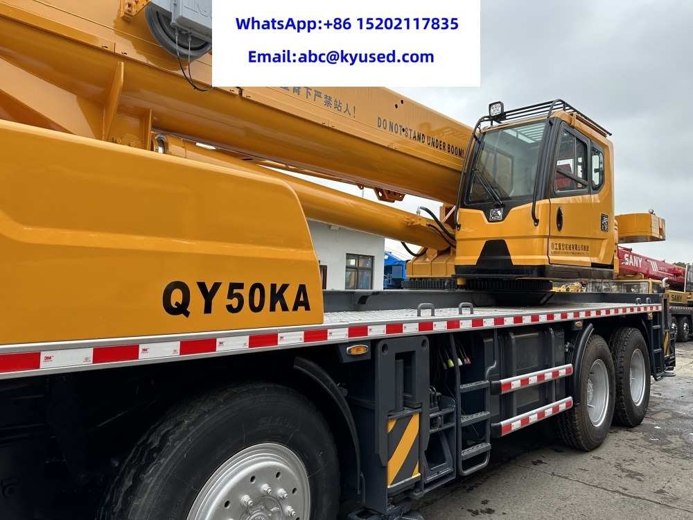 XCMG QY50KA QY50KC XCT50 QY50K XCT50 QY70KC 50ton 70ton 80ton 100ton - Grue mobile: photos 3 XCMG QY50KA QY50KC XCT50 QY50K XCT50 QY70KC 50ton 70ton 80ton 100ton - Grue mobile: photos 3