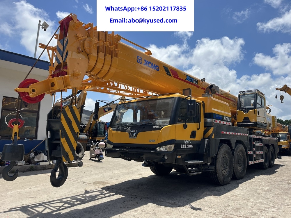 XCMG XCT80 XCT80L5 QY80K XCT85 XCT90 80TONS 85TON 90TON CRANE - Grue mobile: photos 2 XCMG XCT80 XCT80L5 QY80K XCT85 XCT90 80TONS 85TON 90TON CRANE - Grue mobile: photos 2