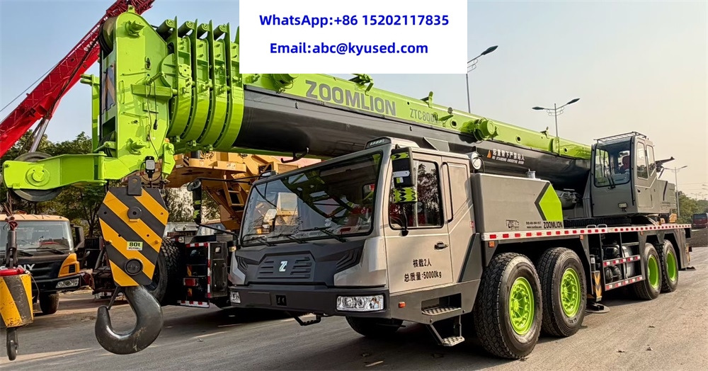 ZOOMLION ZTC800V - Grue mobile: photos 1 ZOOMLION ZTC800V - Grue mobile: photos 1