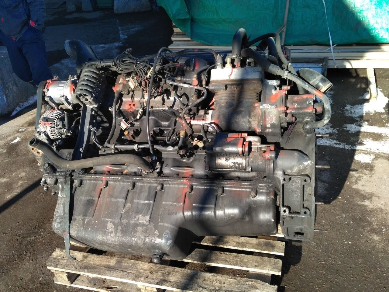 Scania HPI E3 DC1214 Scania R 420 - Moteur pour Camion: photos 1 Scania HPI E3 DC1214 Scania R 420 - Moteur pour Camion: photos 1