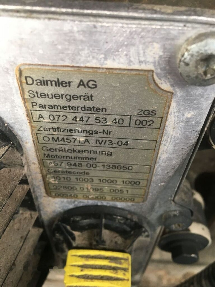 Mercedes-Benz OM457LA.IV/3-04 Mercedes-Benz Axor - Moteur pour Camion: photos 2 Mercedes-Benz OM457LA.IV/3-04 Mercedes-Benz Axor - Moteur pour Camion: photos 2