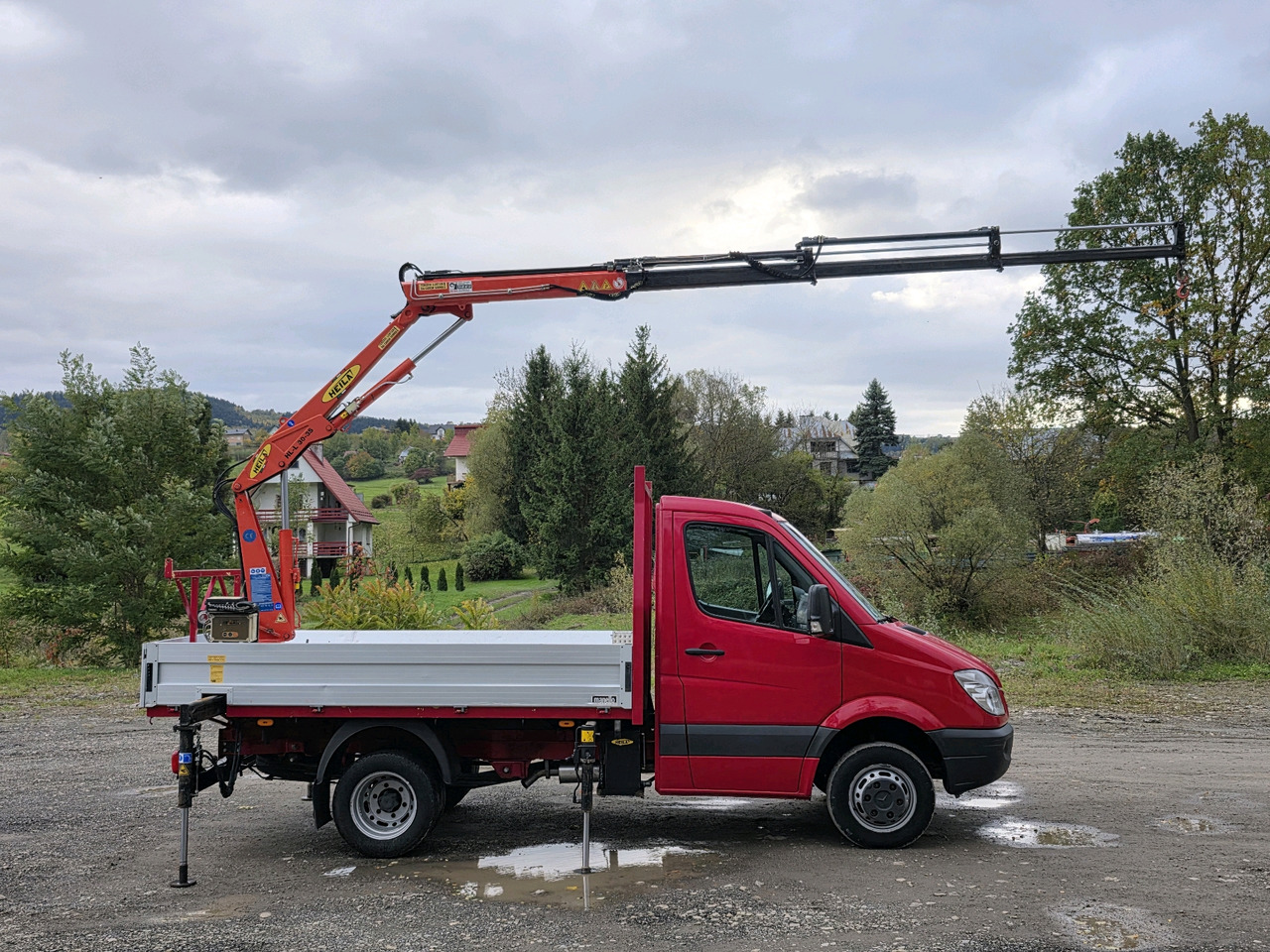Mercedes-Benz Sprinter 418 CDI Skrzynia +HDS 10.5 M +Pilot  ! 87000km ! - Utilitaire plateau: photos 3 Mercedes-Benz Sprinter 418 CDI Skrzynia +HDS 10.5 M +Pilot  ! 87000km ! - Utilitaire plateau: photos 3