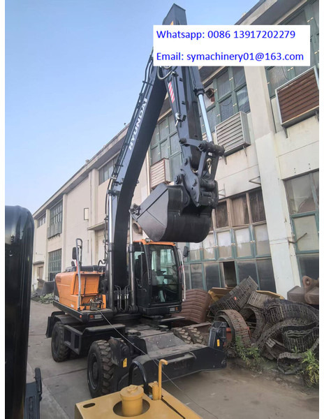 Hyundai R210W-9S - Pelle sur pneus: photos 5 Hyundai R210W-9S - Pelle sur pneus: photos 5