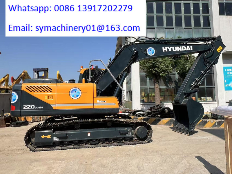 Hyundai R220LC-9S - Pelle sur chenille: photos 2 Hyundai R220LC-9S - Pelle sur chenille: photos 2