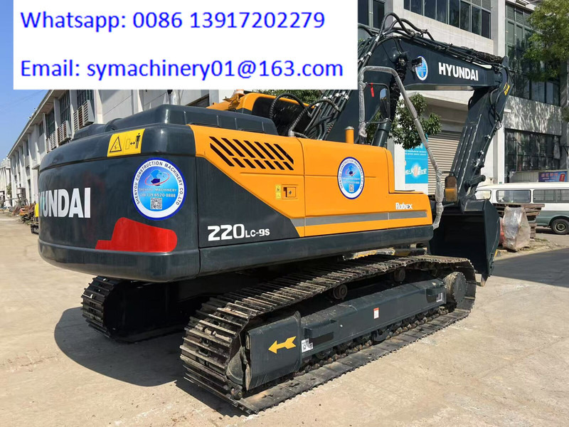 Hyundai R220LC-9S - Pelle sur chenille: photos 2 Hyundai R220LC-9S - Pelle sur chenille: photos 2