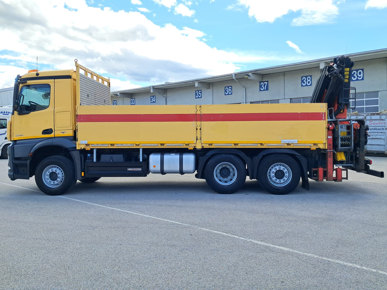MERCEDES-BENZ Arocs 2545 | Palfinger PK 22002 | Klima | Retarder | Euro 6 - Camion plateau, Camion grue: photos 3 MERCEDES-BENZ Arocs 2545 | Palfinger PK 22002 | Klima | Retarder | Euro 6 - Camion plateau, Camion grue: photos 3