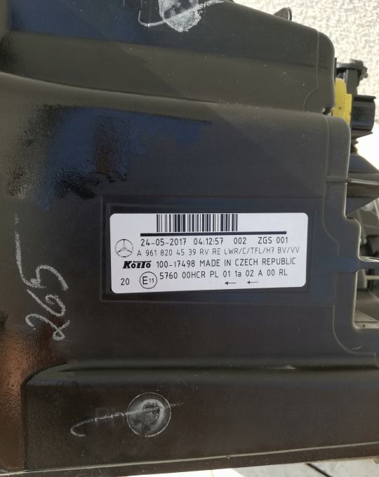 Lampy MERCEDES ACTROS Mp4 Antos ORYGINAŁ - Feu avant pour Camion: photos 3 Lampy MERCEDES ACTROS Mp4 Antos ORYGINAŁ - Feu avant pour Camion: photos 3