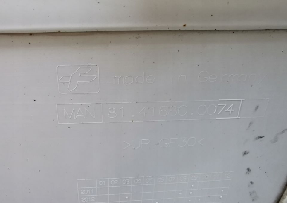 Carrosserie et extérieur pour Camion ZABUDOWA OSŁONA MIĘDZYOSIOWA MAN TGX TGS: photos 6