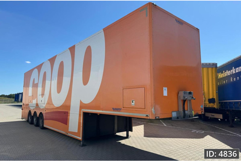 BURGERS Double-Deck / Steering axle / Tail lift - Semi-remorque fourgon: photos 5 BURGERS Double-Deck / Steering axle / Tail lift - Semi-remorque fourgon: photos 5