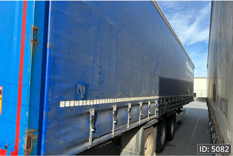 Krone SD / Drum brakes / Huckepack - Semi-remorque rideaux coulissants: photos 4 Krone SD / Drum brakes / Huckepack - Semi-remorque rideaux coulissants: photos 4