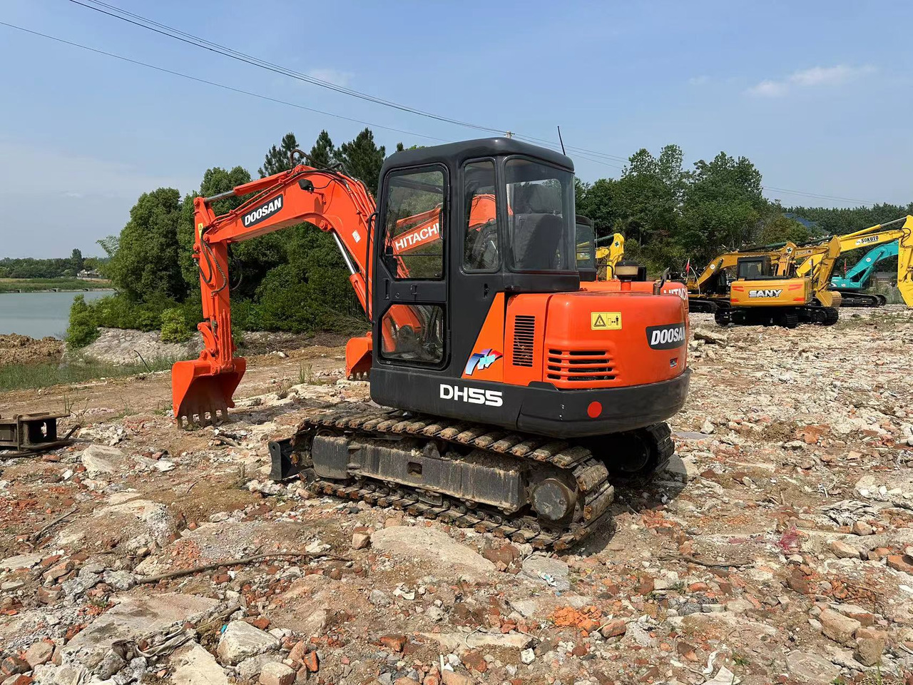 Doosan DH55 Mini Excavator Click for Discount - Mini pelle: photos 5 Doosan DH55 Mini Excavator Click for Discount - Mini pelle: photos 5