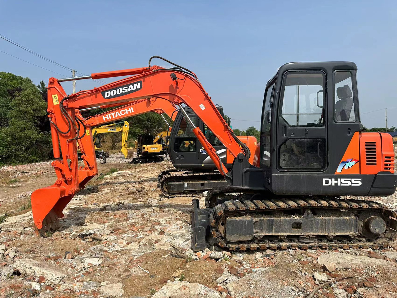 Doosan DH55 Mini Excavator Click for Discount - Mini pelle: photos 1 Doosan DH55 Mini Excavator Click for Discount - Mini pelle: photos 1
