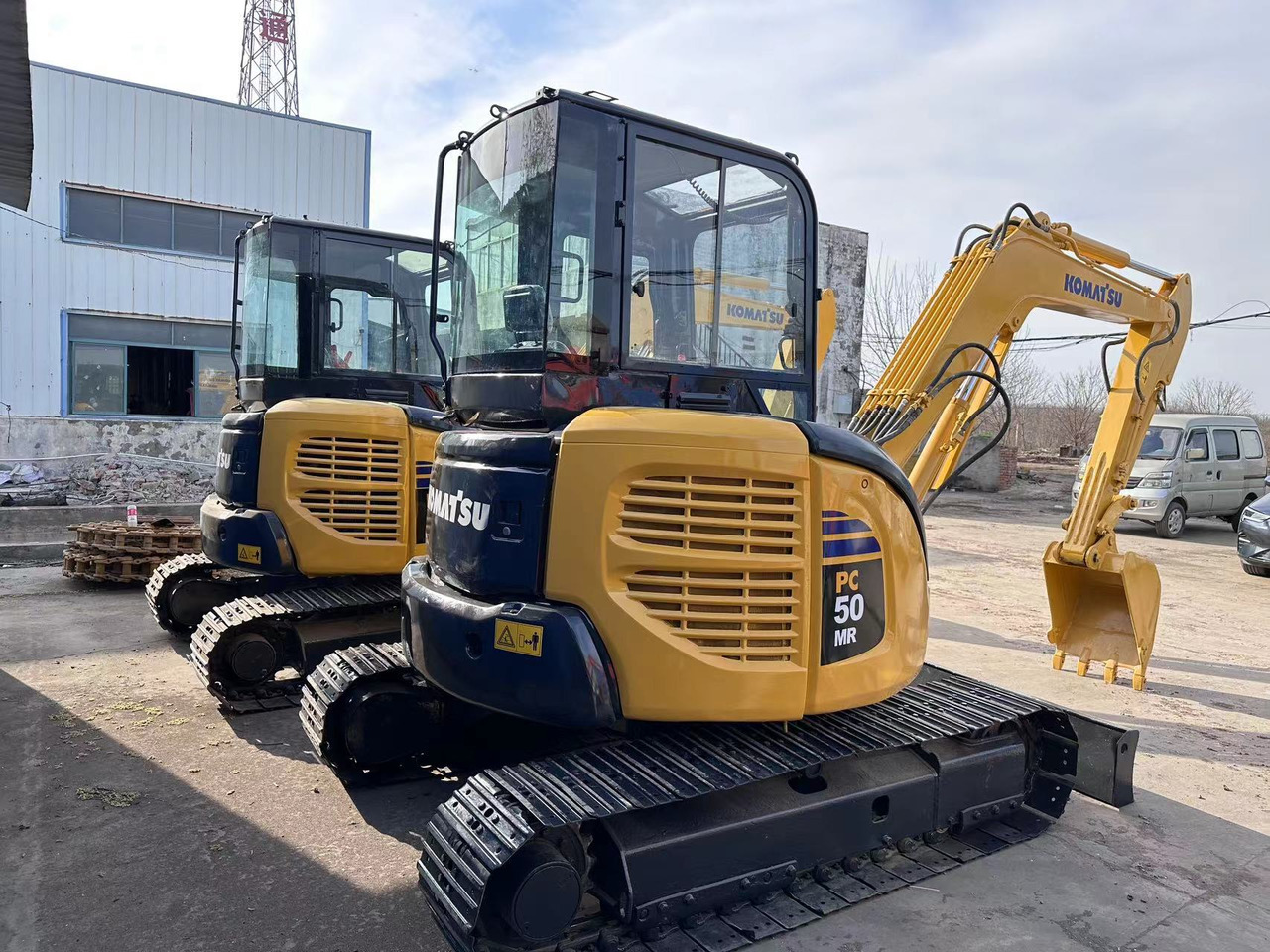 Komatsu PC50 - Pelle sur chenille: photos 3 Komatsu PC50 - Pelle sur chenille: photos 3