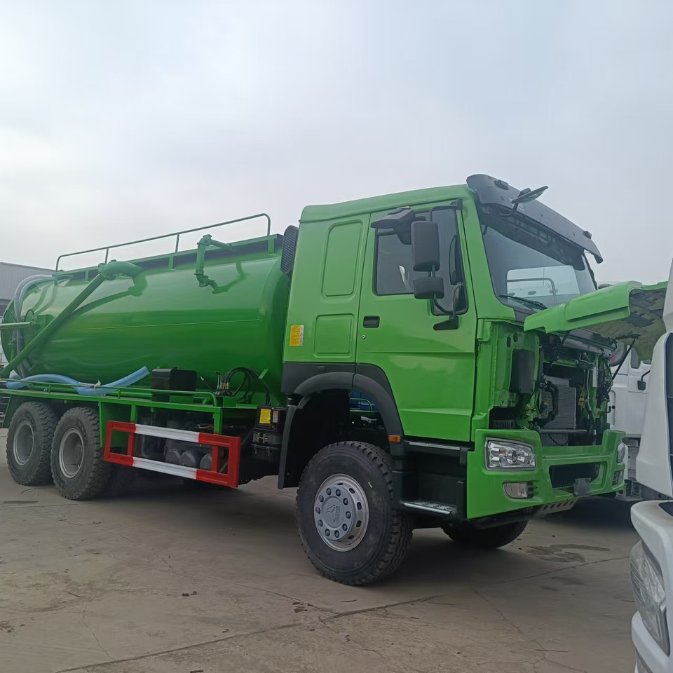 SINOTRUK HOWO Sewage Suction Truck 6*4 Click Here for Discount - Camion hydrocureur: photos 5 SINOTRUK HOWO Sewage Suction Truck 6*4 Click Here for Discount - Camion hydrocureur: photos 5