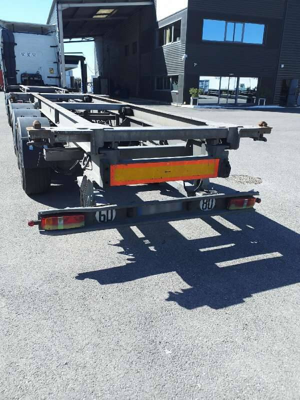 Semi-remorque 3 Essieux 38 TONNES CHARIOT COULISSANT - Semi-remorque porte-conteneur/ Caisse mobile: photos 4 Semi-remorque 3 Essieux 38 TONNES CHARIOT COULISSANT - Semi-remorque porte-conteneur/ Caisse mobile: photos 4