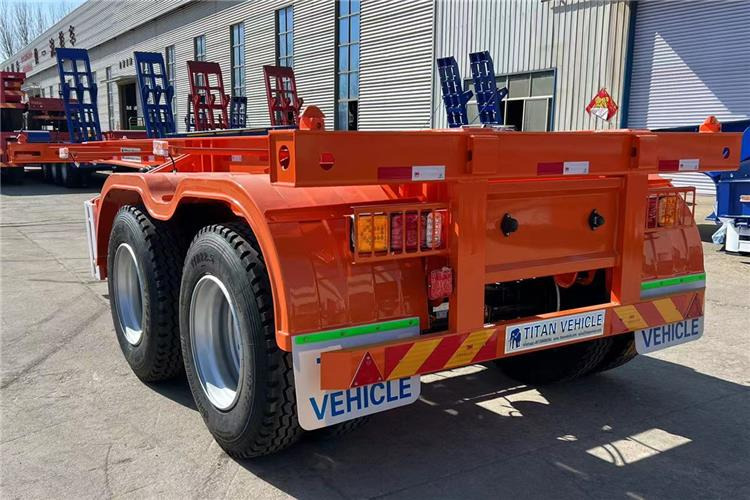 TITAN 2 Axle 20ft Container Chassis Trailer for Sale In Jamaica - Semi-remorque châssis: photos 5 TITAN 2 Axle 20ft Container Chassis Trailer for Sale In Jamaica - Semi-remorque châssis: photos 5