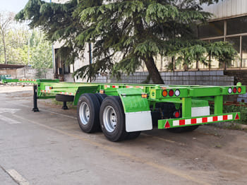 TITAN 2 Axle Skeleton Trailer for Sale in Congo - Semi-remorque châssis: photos 1 TITAN 2 Axle Skeleton Trailer for Sale in Congo - Semi-remorque châssis: photos 1