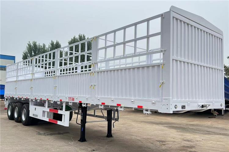 TITAN 2025 New Fence Semi Trailer for Sale In Tanzania - Semi-remorque bétaillère: photos 2 TITAN 2025 New Fence Semi Trailer for Sale In Tanzania - Semi-remorque bétaillère: photos 2