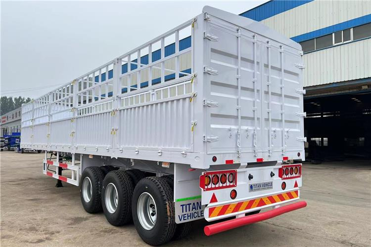 TITAN 2025 New Fence Semi Trailer for Sale In Tanzania - Semi-remorque bétaillère: photos 4 TITAN 2025 New Fence Semi Trailer for Sale In Tanzania - Semi-remorque bétaillère: photos 4