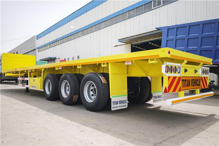 TITAN 2025 New Model Tri Axle Trailer for Sale In Jamaica - Semi-remorque porte-conteneur/ Caisse mobile: photos 1 TITAN 2025 New Model Tri Axle Trailer for Sale In Jamaica - Semi-remorque porte-conteneur/ Caisse mobile: photos 1