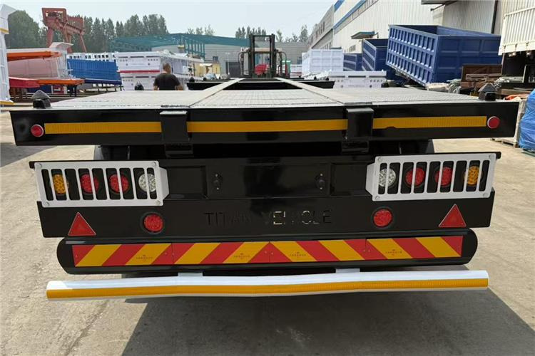 TITAN 3 Axle Skeletal Semi Trailer Price for Sale Near Me In Jamaica - Semi-remorque châssis: photos 3 TITAN 3 Axle Skeletal Semi Trailer Price for Sale Near Me In Jamaica - Semi-remorque châssis: photos 3
