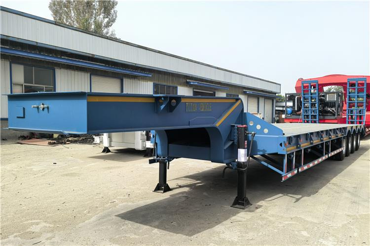 TITAN 4 Axle Extendable Low Bed Trailer for Sale In Nigeria - Semi-remorque surbaissé: photos 3 TITAN 4 Axle Extendable Low Bed Trailer for Sale In Nigeria - Semi-remorque surbaissé: photos 3