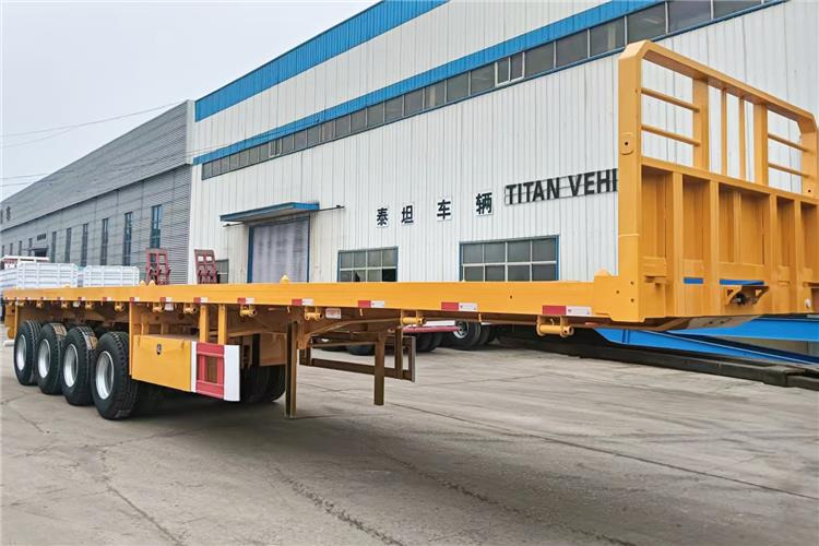 TITAN 4 Axle Flatbed Trailer for Sale Price In Senegal - Semi-remorque plateau: photos 3 TITAN 4 Axle Flatbed Trailer for Sale Price In Senegal - Semi-remorque plateau: photos 3