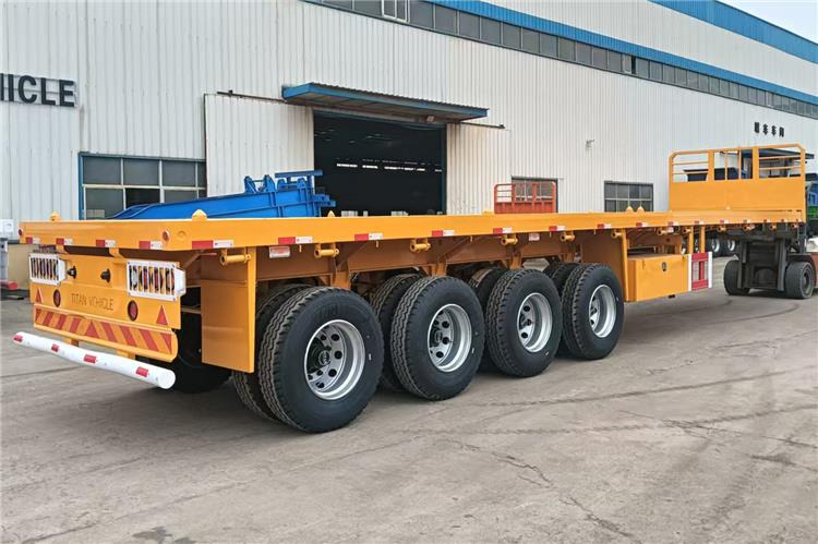 TITAN 4 Axle Flatbed Trailer for Sale Price In Senegal - Semi-remorque plateau: photos 1 TITAN 4 Axle Flatbed Trailer for Sale Price In Senegal - Semi-remorque plateau: photos 1