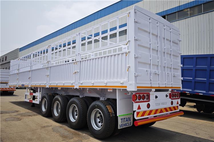 TITAN 4 Axle Livestock Truck Trailer for Sale In Guam - Semi-remorque bétaillère: photos 2 TITAN 4 Axle Livestock Truck Trailer for Sale In Guam - Semi-remorque bétaillère: photos 2