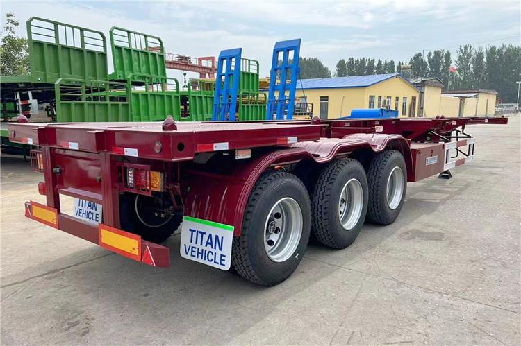 TITAN 40ft Skeleton Trailer Price for Sale In Guyana - Semi-remorque châssis: photos 1 TITAN 40ft Skeleton Trailer Price for Sale In Guyana - Semi-remorque châssis: photos 1